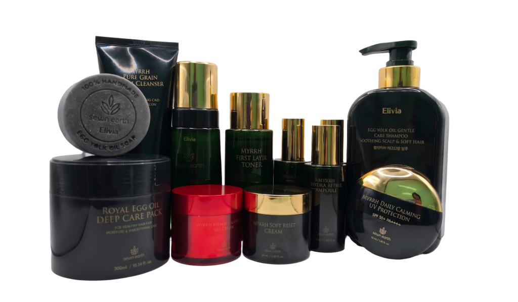 Natural ingredient-based cosmetics products